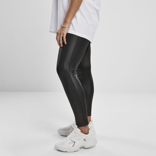 Urban Classics Synthetic Leather leggingsit musta-5