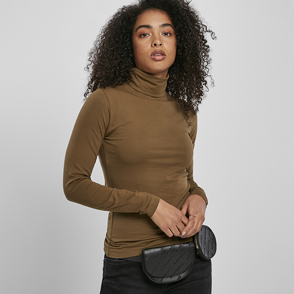 Urban Classics Turtleneck paita Summer Olive