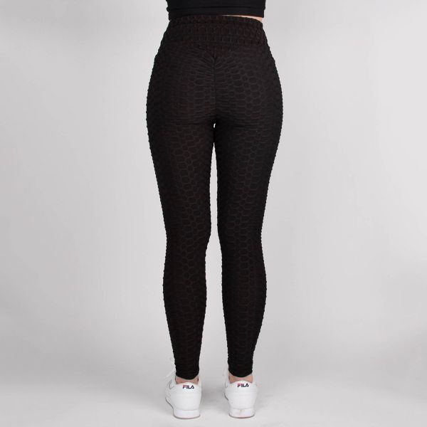 Urban Classics Honeycomb leggingsit musta-5