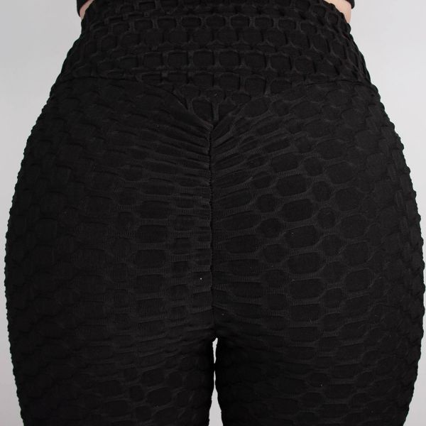 Urban Classics Honeycomb leggingsit musta-7