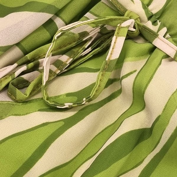 Elle Diane kuvioitu mekko lime-4