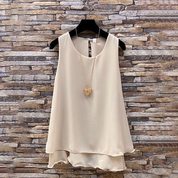 Elle Orielle toppi korulla beige-1