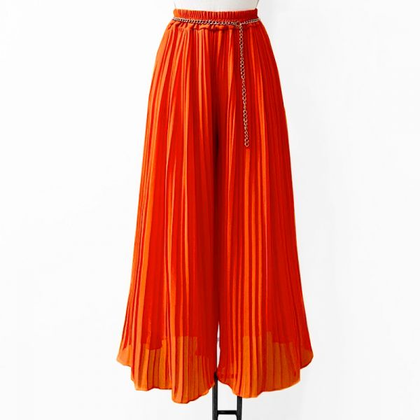 Elle Rommy housut oranssi-1