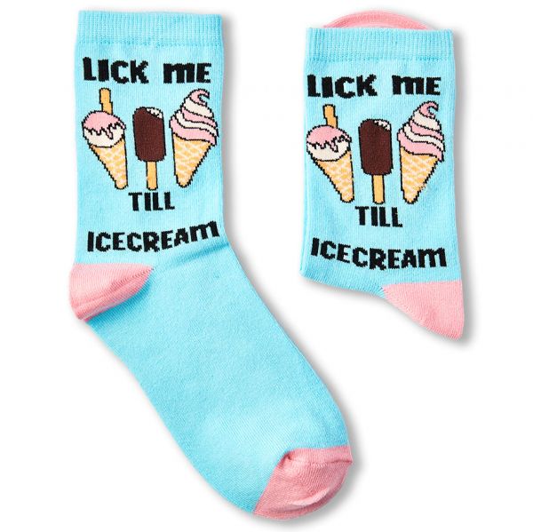 Naisten sukat Lick Me Till Icecream 37-41-2