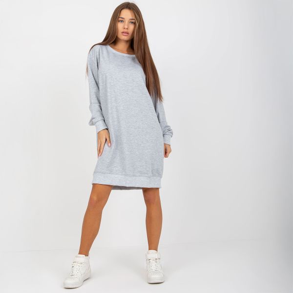 Vikki Sia Oversize trikoopaita vaaleanharmaa