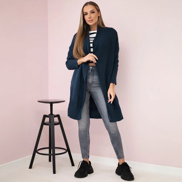 Kesi Anu neuletakki denim-3