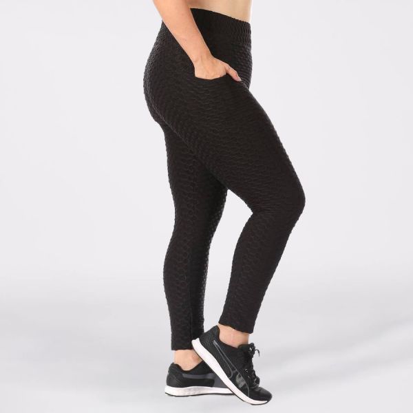 ShoSho Plus Honeycomb leggingsit musta