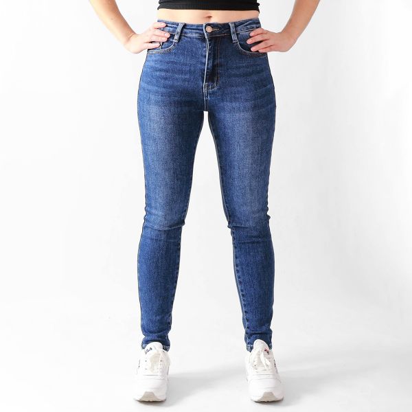 Foly Rose Skinny stretchfarkut sininen-2