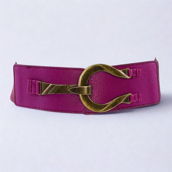 Stretchvyö koukkusoljella purppura