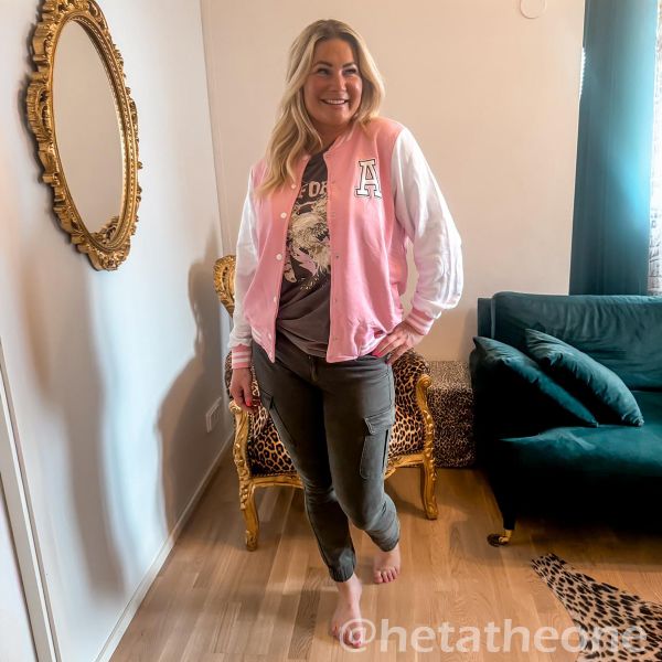 Relevance Rewia collegebomber pinkki-6