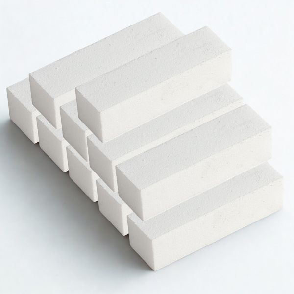 10 kpl Kynsibuffer viimeistely valkoinen viimeistely