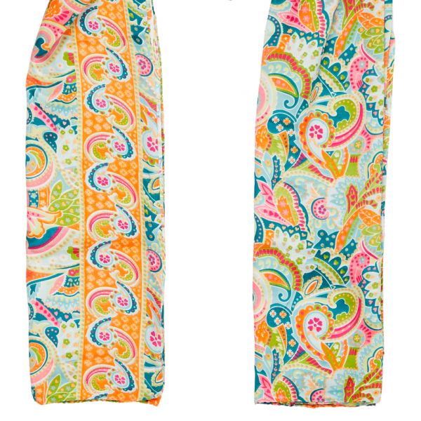 Araku Plus taskumekko paisley vaaleanvihreä-4