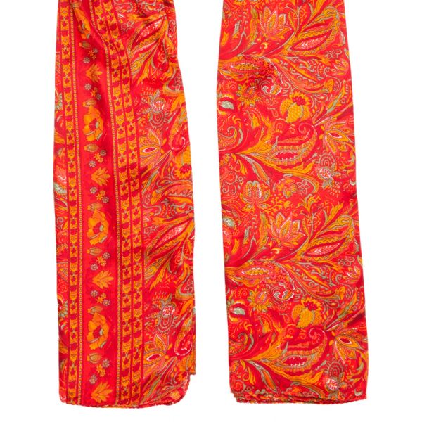 Hunder tunikamekko paisley punainen-4
