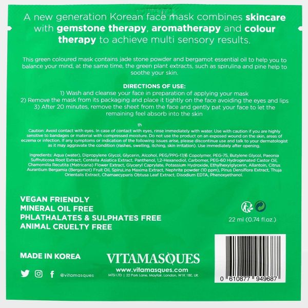 Vitamasque Jade kangasnaamio 20 ml-3
