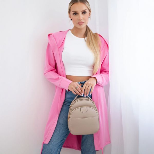 Kesi Pineapple trikootakki pinkki-2