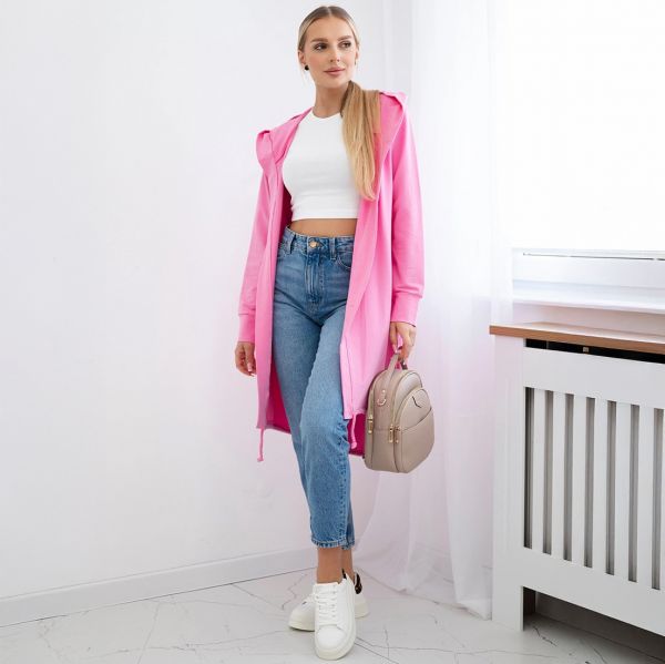 Kesi Pineapple trikootakki pinkki-4