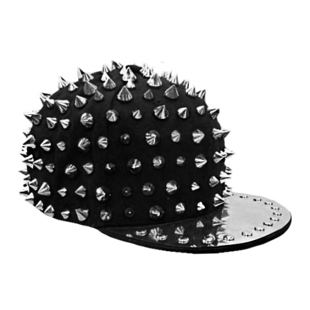 Snap-back lippahattu niiteillä