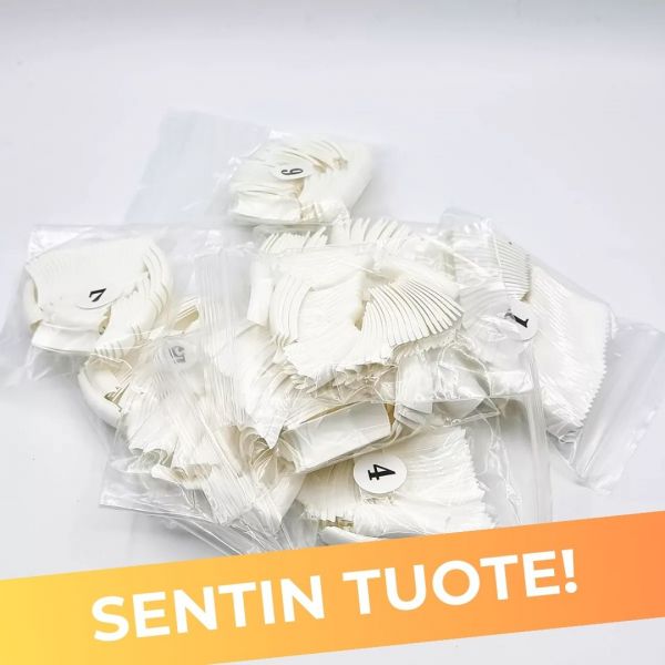 Ranskalainen kynsitippi 500 kpl valkoinen