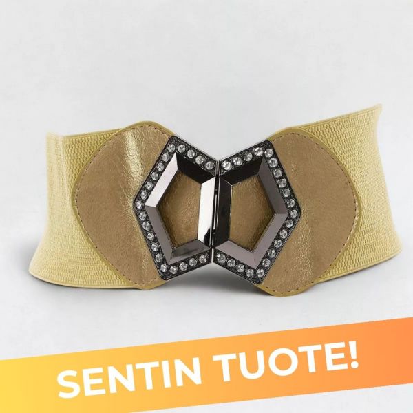 1 kpl/tilaus - Stretchvyö beige