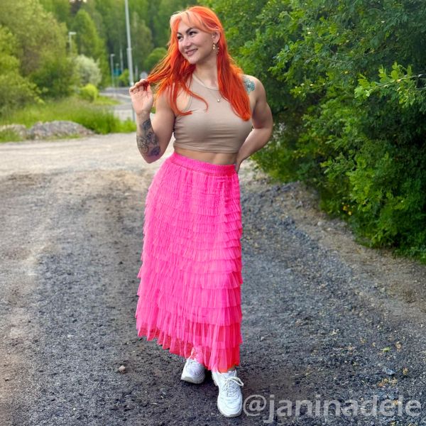 Remix tyllihame hot pink