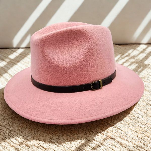 Villahuopahattu pinkki